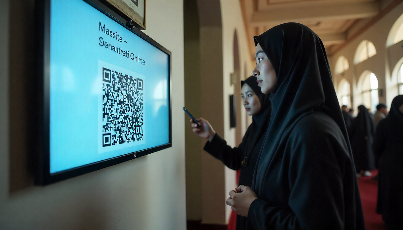 Integrasi Website Masjid dengan QR Code dan Donasi Digital